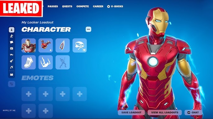 Fortnite Leak Reveals New Iron Man Skins